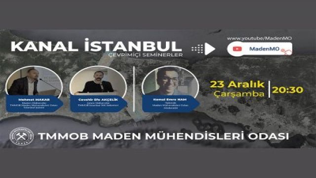 Kanal İstanbul semineri