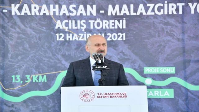 Ahlat-Karahasan-Malazgirt Yolu Hizmete Açıldı!