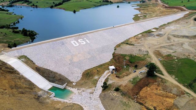 Samsun'daki Barajda Su Tutulmaya Başlandı!