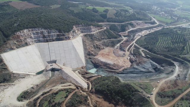 Bursa-Yeşildere Barajı’nda Çalışmaları Devam Ediyor!