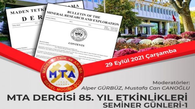 MTA Dergisi 85. Yıl Etkinlikleri Düzenlenecek!