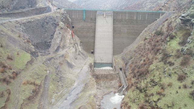 Şırnak Musatepe Barajında Su Tutulmaya Başlandı!