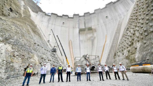 DSİ Genel Müdürü Kaya Yıldız; Yusufeli Barajı’nda!