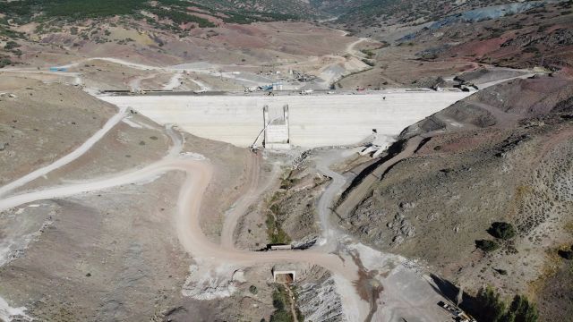 Eskişehir Gündüzler Barajı’nda Çalışmalar Aralıksız Devam Ediyor!