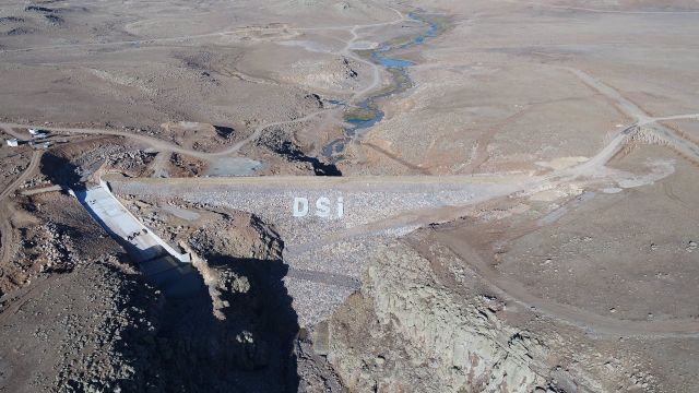 Ağrı Derecek Barajı'nda Çalışmalar Devam Ediyor!