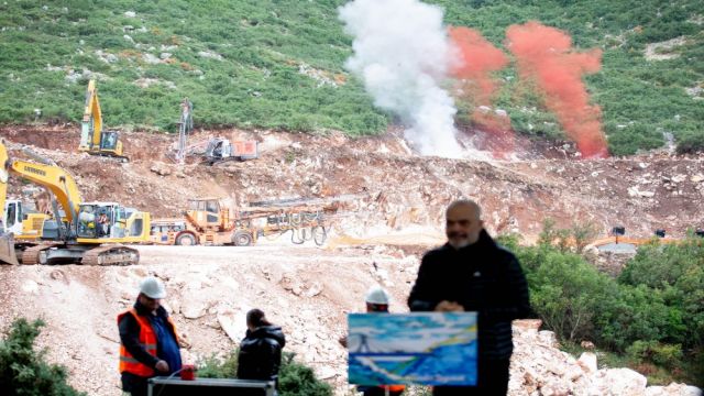 Türk Konsorsiyumu Arnavutluk'ta Tünel İnşasına Başladı!