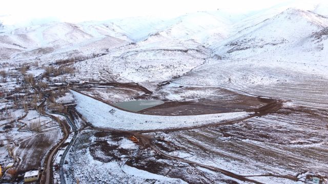 Niğde Çiftlik Asmasız Gölet’inde Su Tutma Heyecanı