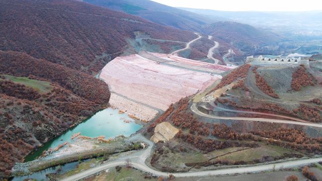 Tokat Turhal Barajı İnşaatında Çalışmalar Tüm Hızıyla Devam Ediyor