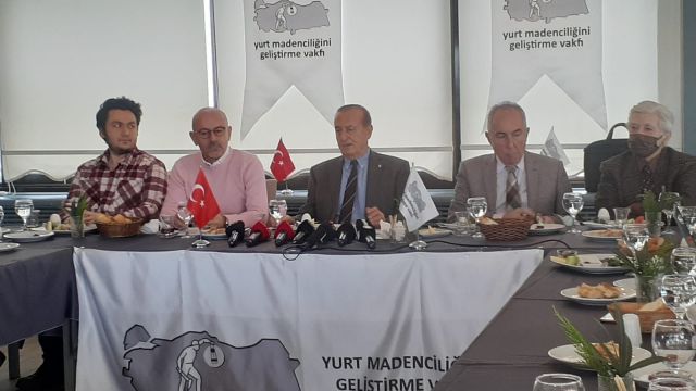 Yurt Madenciliğini Geliştirme Vakfı Basın Toplantısı Düzenledi!