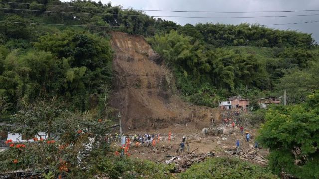 Kolombiya’da Heyelan; 15 Kişi Hayatını Kaybetti