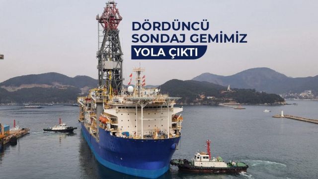 Dördüncü Sondaj Gemimiz Yola Çıktı!