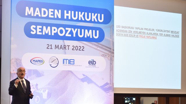 Maden Hukuku Sempozyumu Gerçekleştirildi