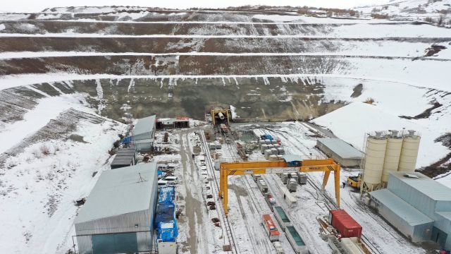 Malatya Yoncalı Sulaması İsale Tüneli İnşaatında Çalışmalar Devam Ediyor