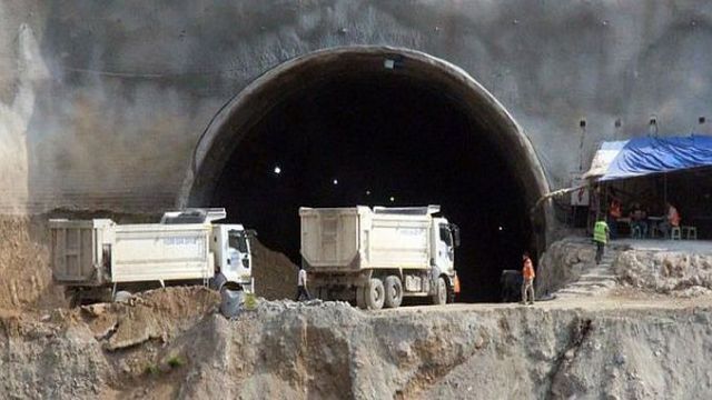 Bursa Hızlı Tren Hattında Tünel Çalışmaları Hızla Devam Ediyor