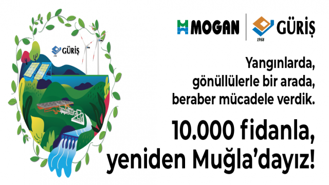 Güriş Holding Muğla’da 10 Bin Ağaç Dikimi Gerçekleştirdi