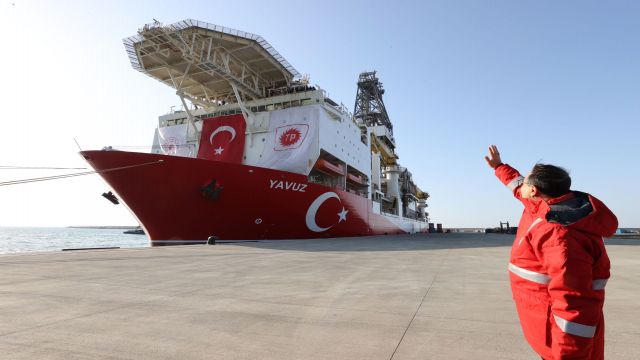 Yavuz Sondaj Gemisi Görevine Uğurlandı