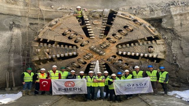 E-Berk & ÖZSÖZ Grup AŞ İşbirliği Bakırköy-Kirazlı Metro Tünel Projesini Tamamladı!