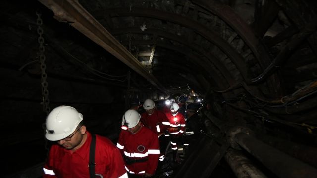 Kütahya'da Yerin 140 Metre Altında Maden Kazası Tatbikatı!