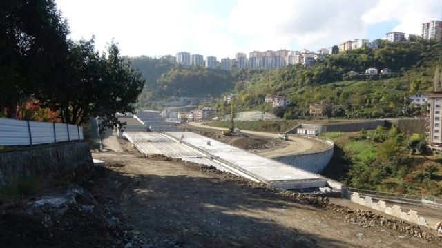 Trabzon’da Şehir İçi Yol Çalışmaları Hızlandı