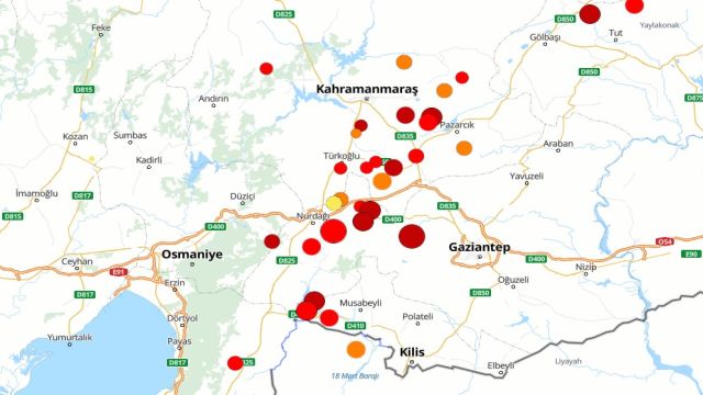 Son Dakika: Kahramanmaraş'ta 7.4 Büyüklüğünde Deprem!