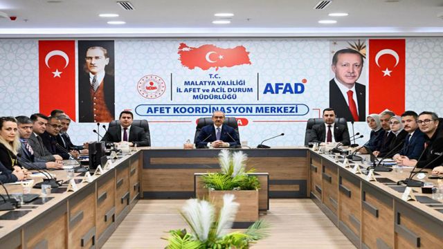 Malatya'da Afet İstişare ve Koordinasyon Toplantısı gerçekleştirildi